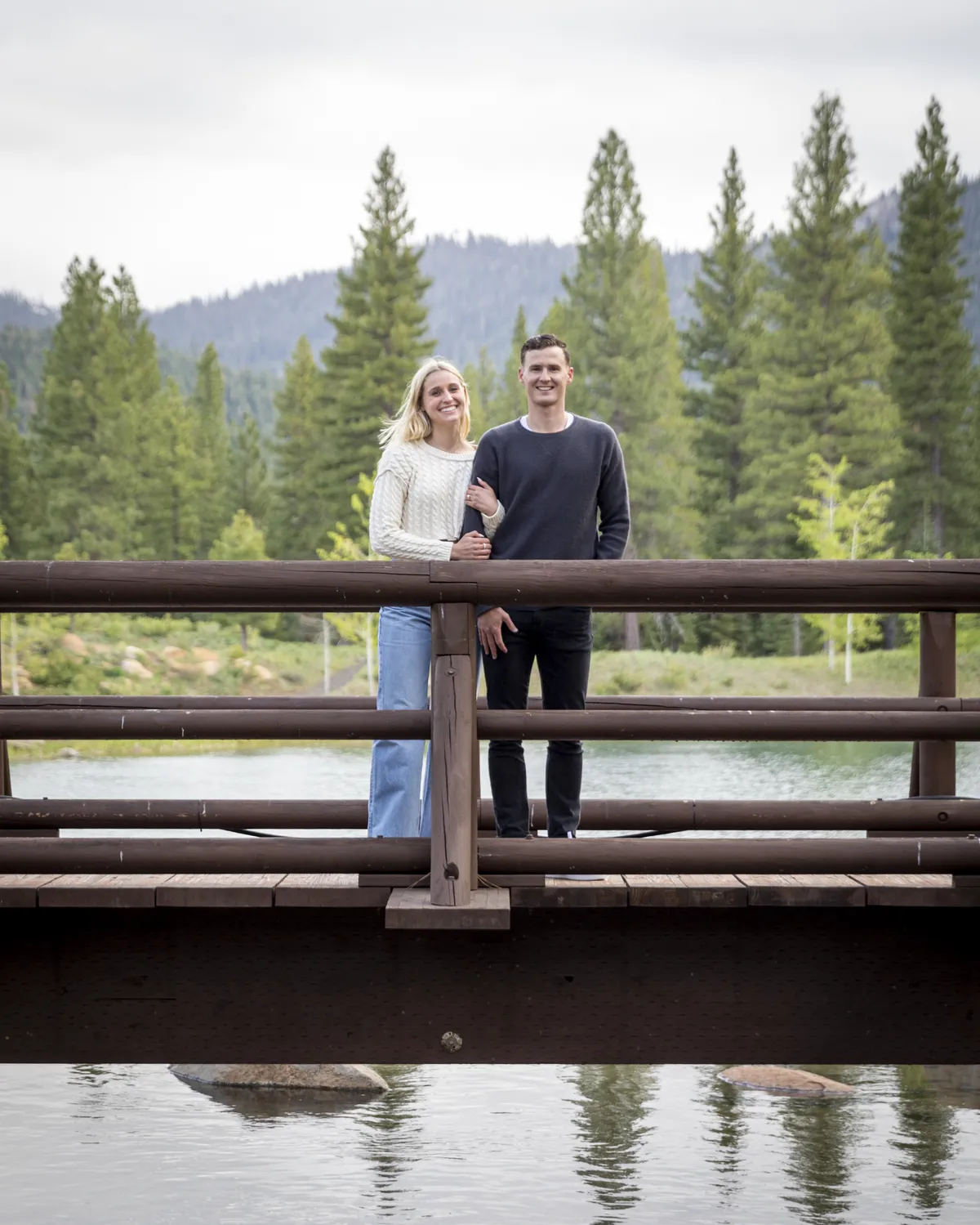 Cinematic wedding film style