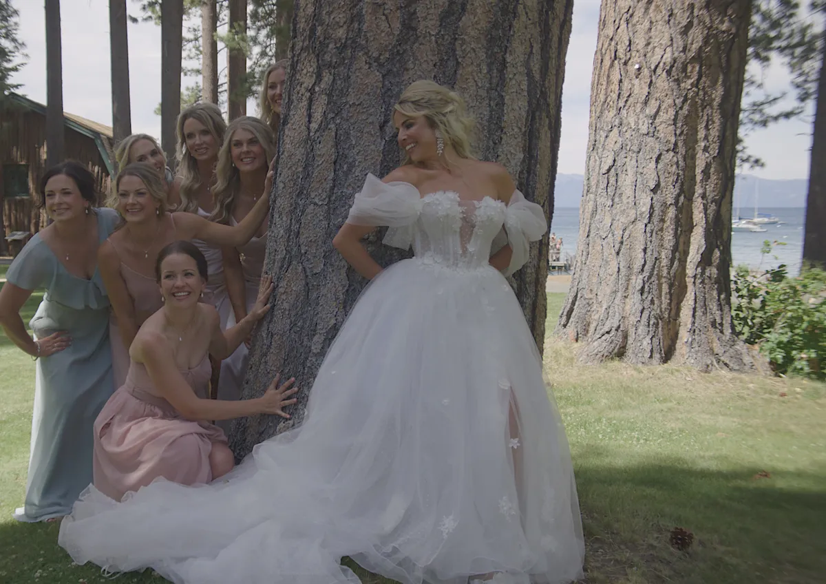 Romantic wedding film style