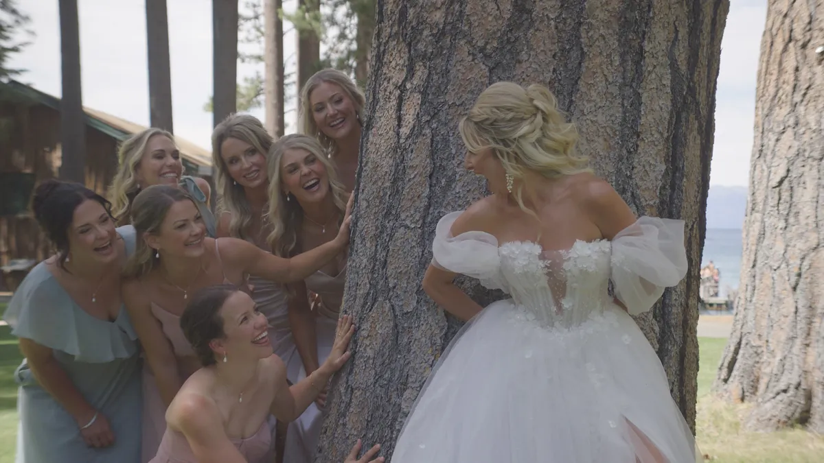 Adventure wedding film style